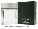 Tous Man by Tous Eau De Toilette EDT Cologne Spray 3.4 oz for Men