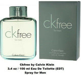 Calvin Klein CK Free 3.4 oz Men's Eau de Toilette Spray